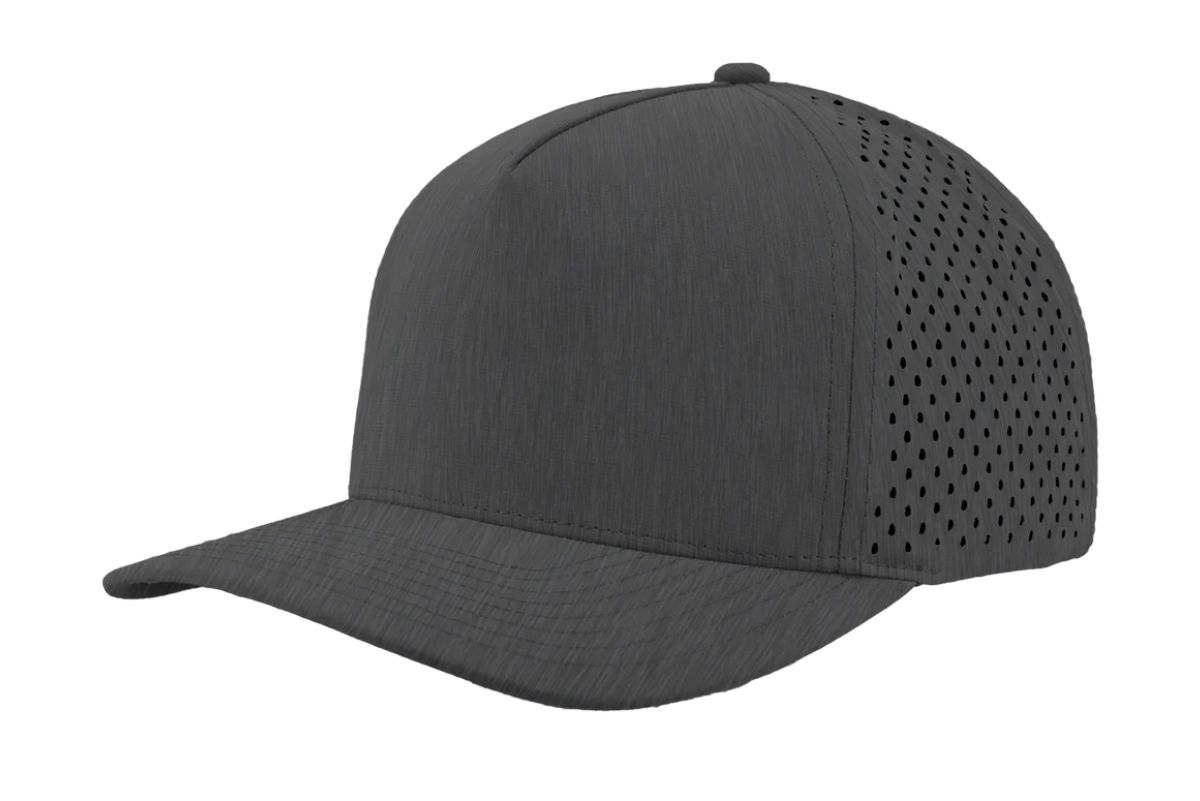 Custom Leather Patch Zapped Blackhawk Headwear