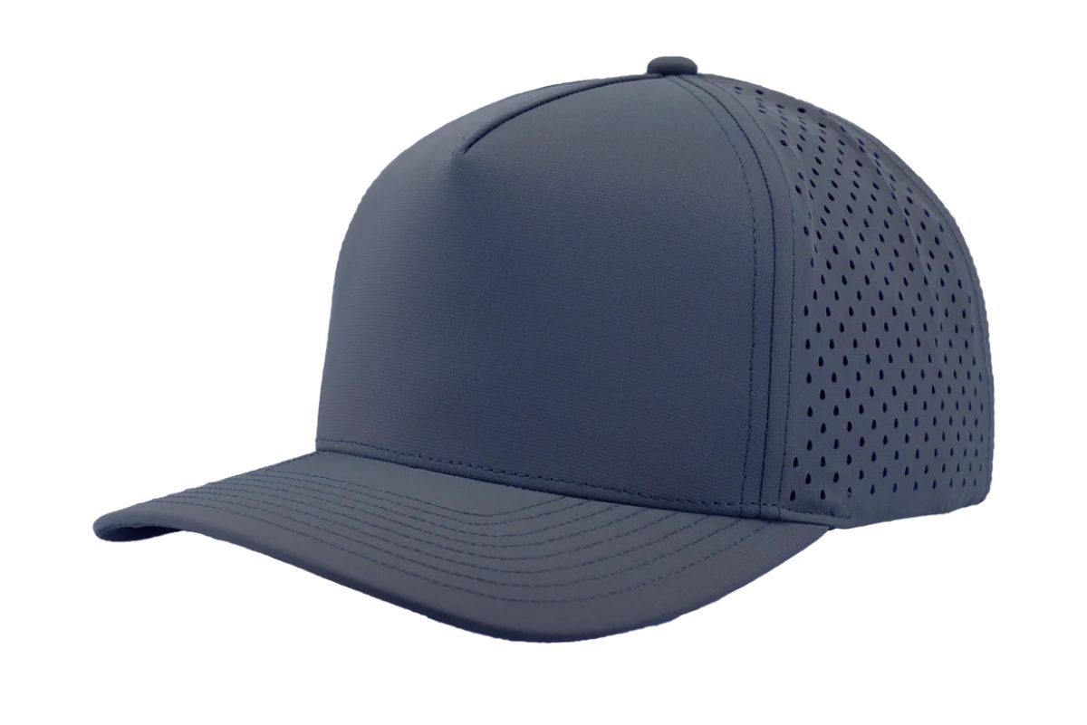 Custom Leather Patch Zapped Blackhawk Headwear