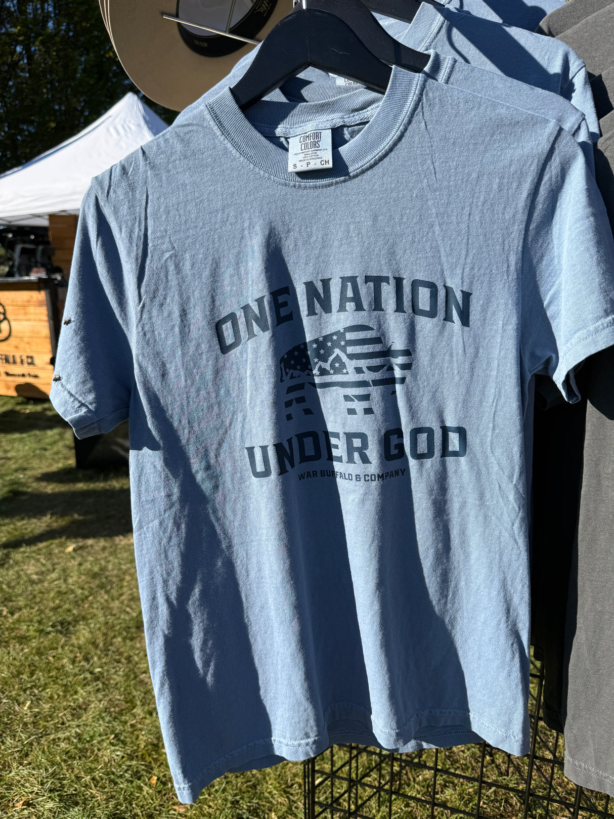 One Nation Under God Comfort Colors - Unisex Sizing