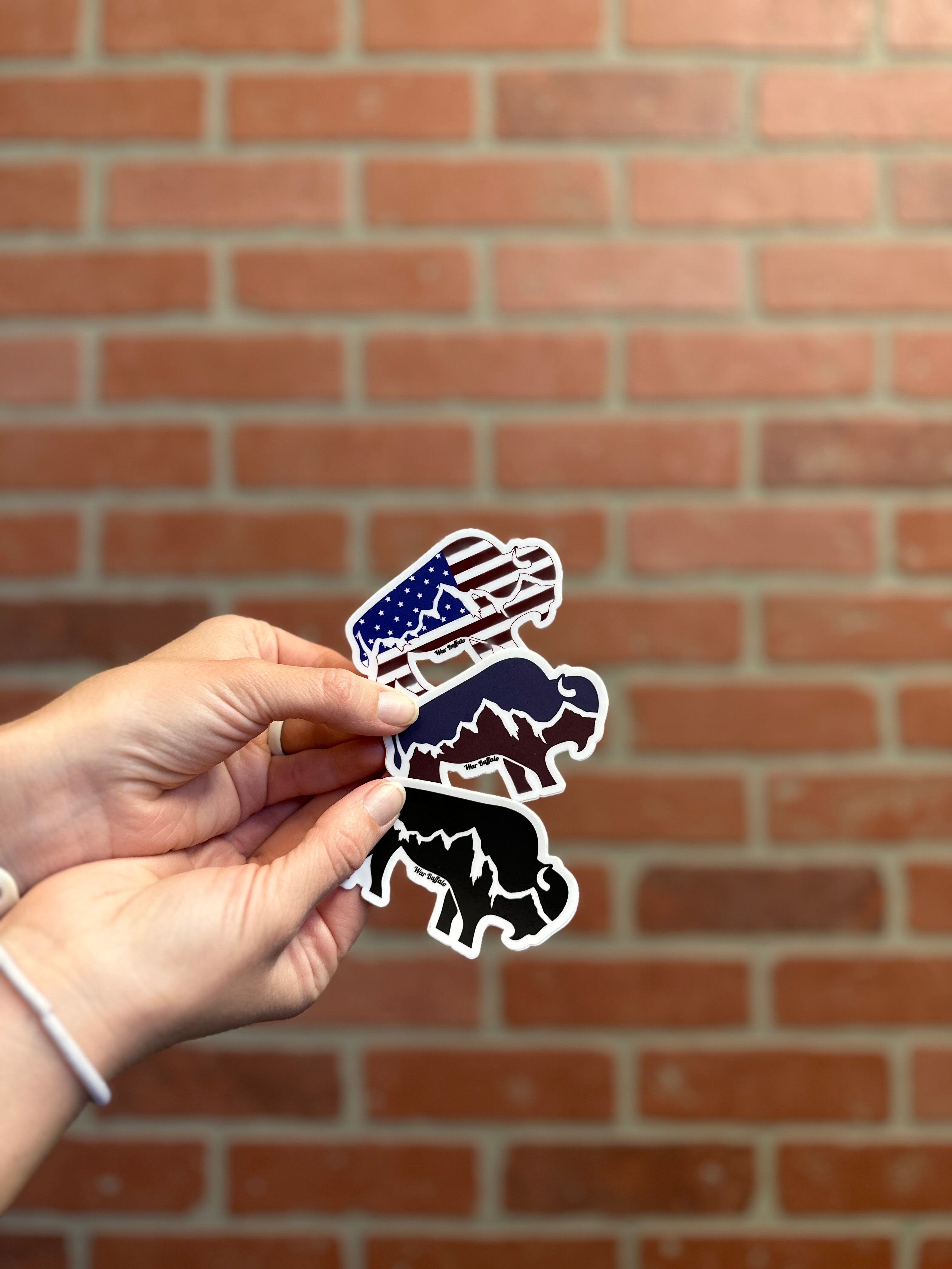 Buffalo Sticker – War Buffalo & Company