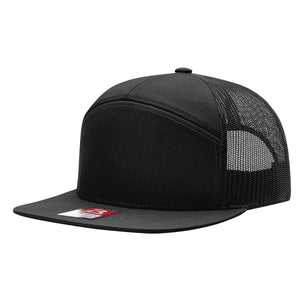 Custom Leather Patch Richardson 168 7-Panel