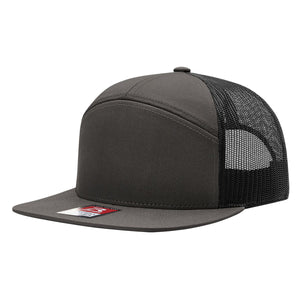 Custom Leather Patch Richardson 168 7-Panel