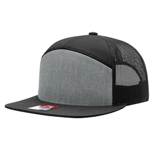 Custom Leather Patch Richardson 168 7-Panel
