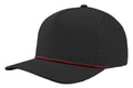 Custom Leather Patch Zapped Blackhawk R+ Headwear