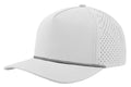 Custom Leather Patch Zapped Blackhawk R+ Headwear