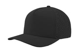 Custom Leather Patch Zapped Blackhawk Headwear