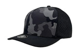Custom Leather Patch Zapped Blackhawk Headwear