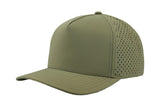 Custom Leather Patch Zapped Blackhawk Headwear