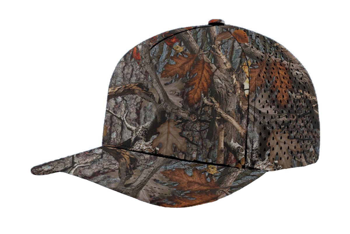 Custom Leather Patch Zapped Blackhawk Headwear