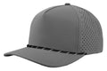 Custom Leather Patch Zapped Blackhawk R+ Headwear