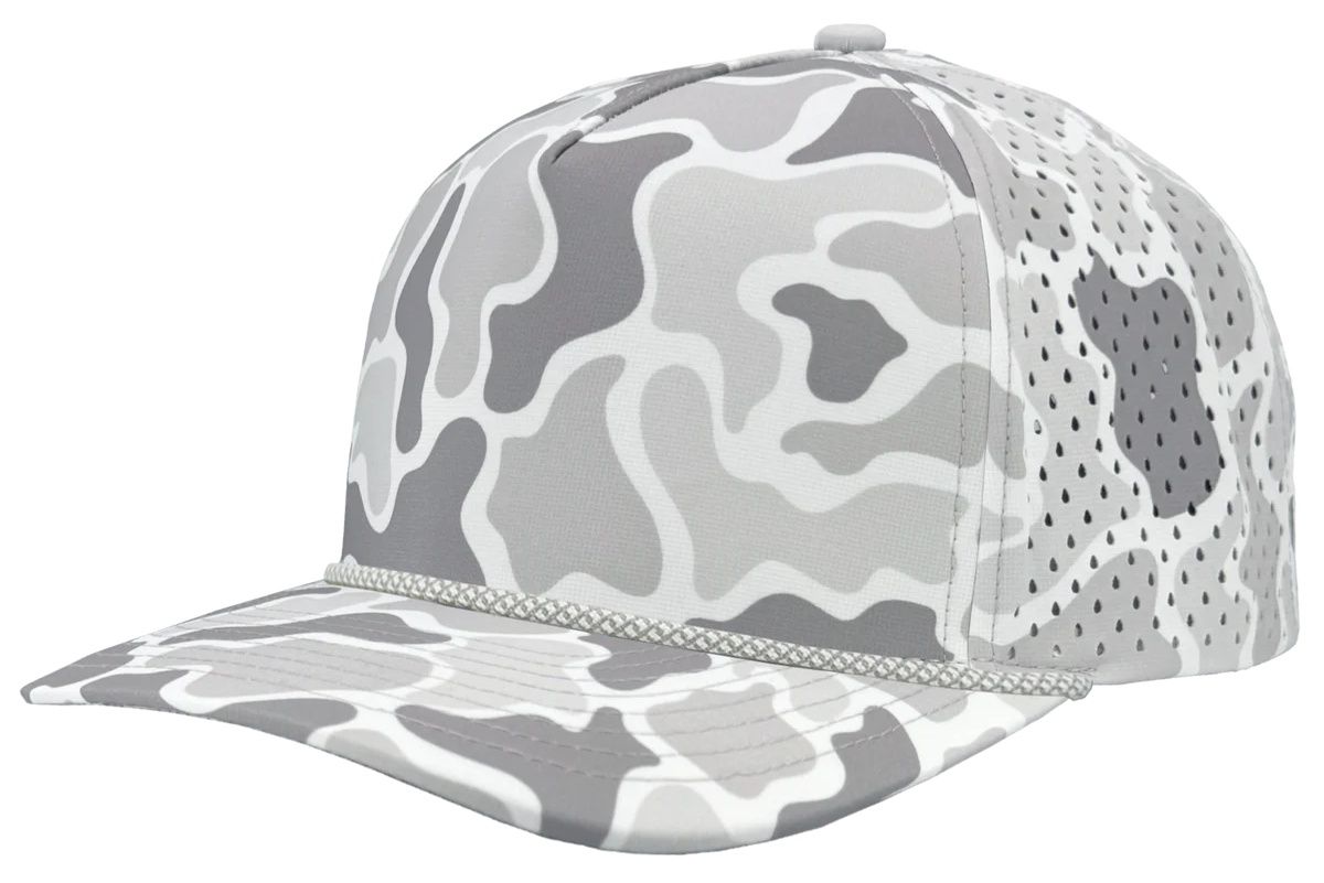 Custom Leather Patch Zapped Blackhawk R+ Headwear