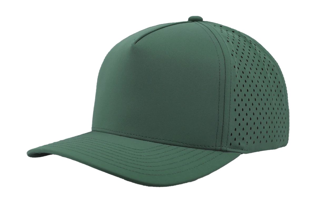 Custom Leather Patch Zapped Blackhawk Headwear