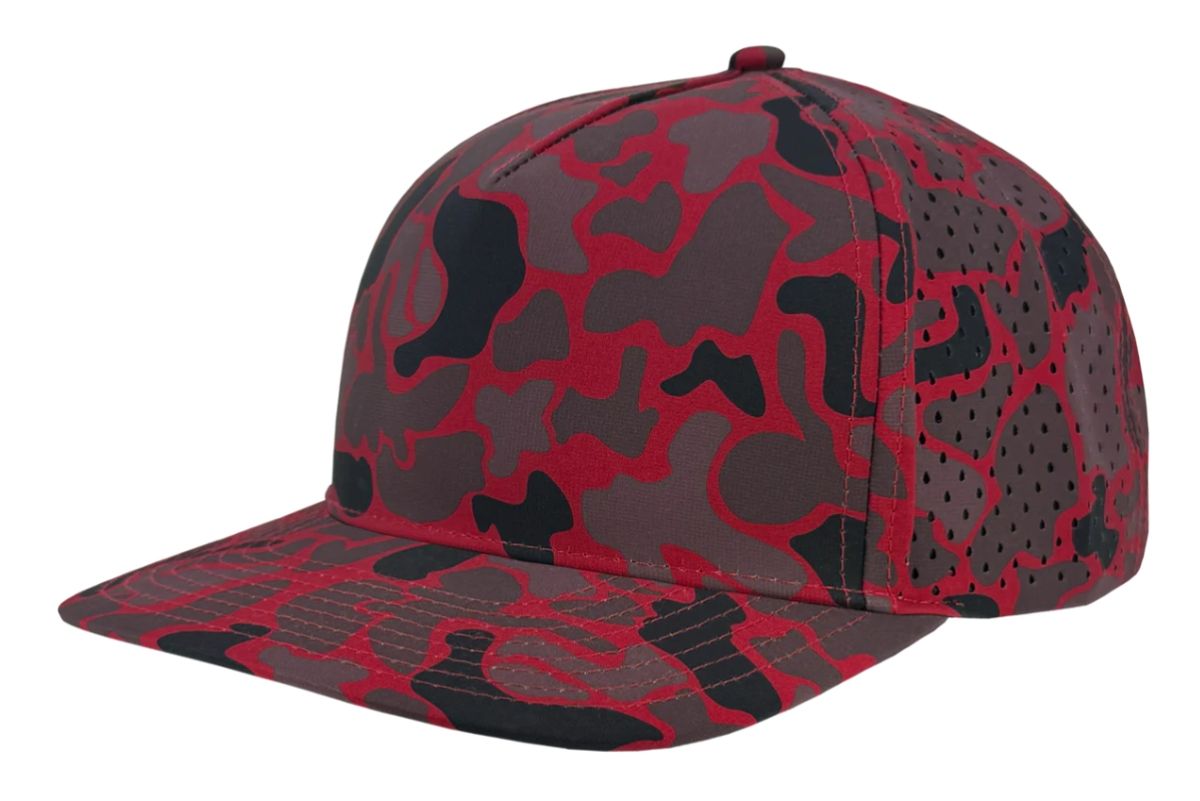 Custom Leather Patch Zapped Blackhawk Headwear
