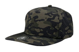 Custom Leather Patch Zapped Blackhawk Headwear
