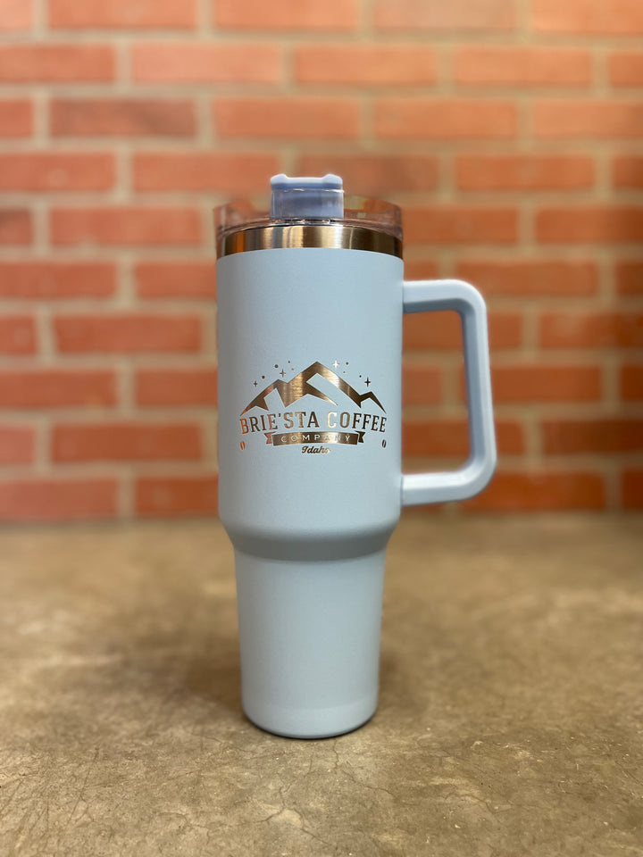 40 oz. 1.0 Custom Tumbler With Handle