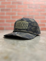 United States Veteran Camo Trucker Hat – Snapback