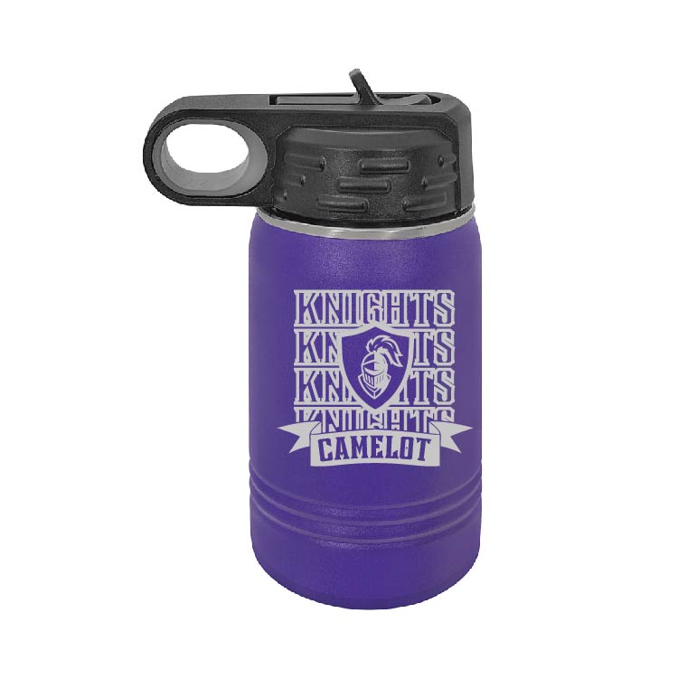 Camelot School 12 oz. Water Bottle