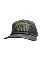 United States Veteran Camo Trucker Hat – Snapback