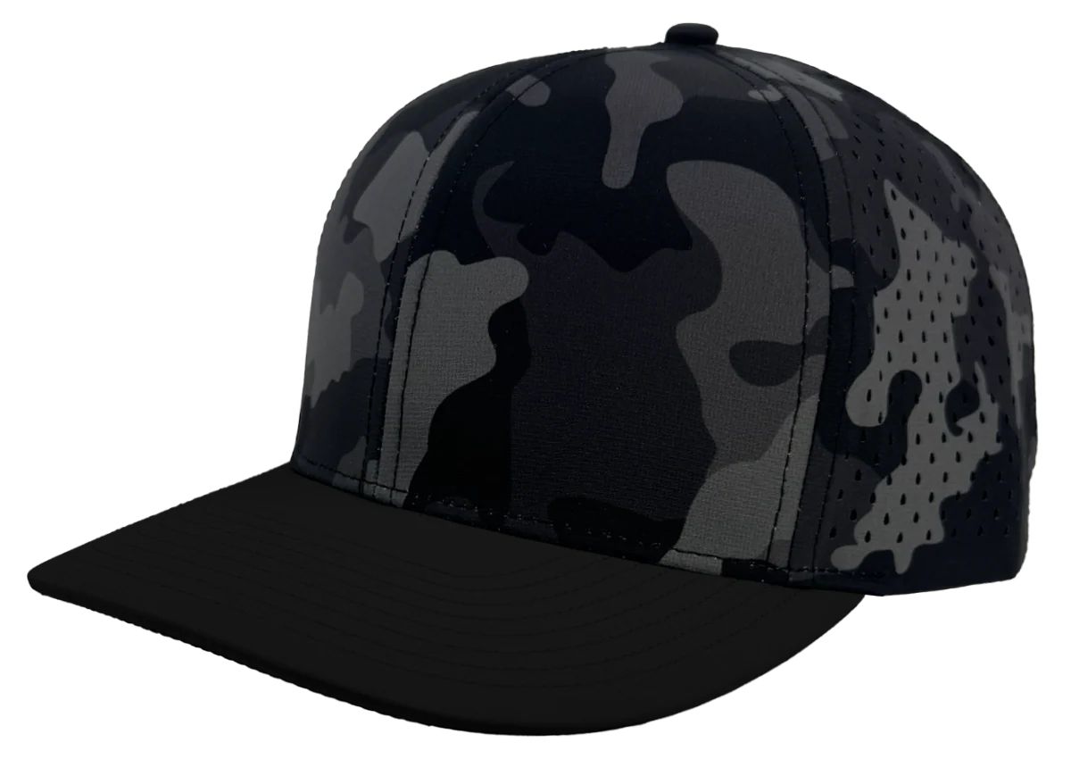 Custom leather patch Zapped Bomber Headwear