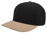 Custom leather patch Zapped Bomber Headwear