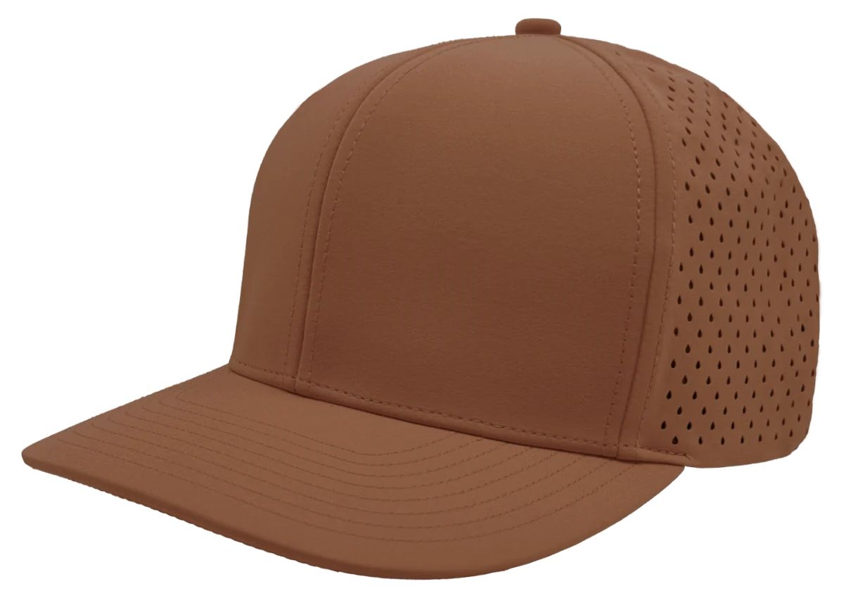 Custom leather patch Zapped Bomber Headwear