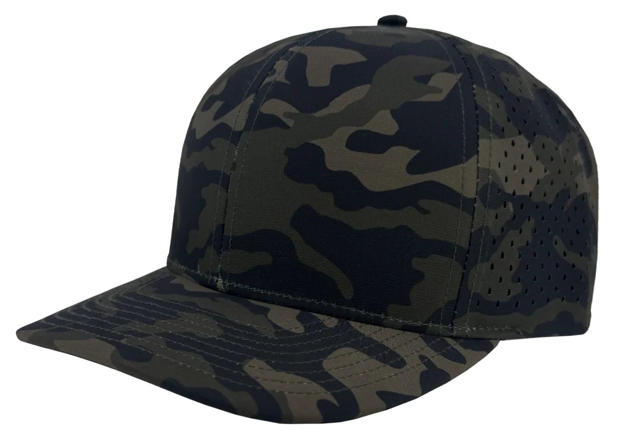 Custom leather patch Zapped Bomber Headwear