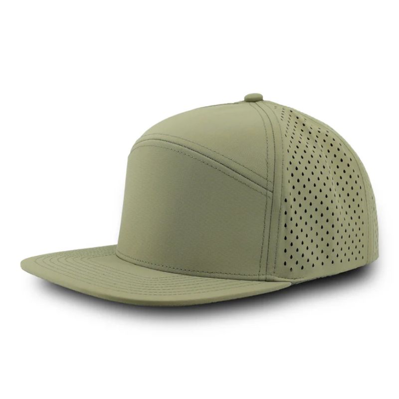 Custom Leather Patch Zapped Osprey Headwear