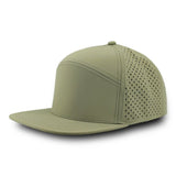 Custom Leather Patch Zapped Osprey Headwear